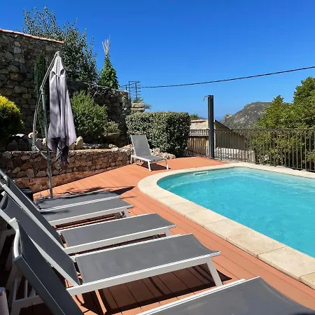 Hébergement de vacances Casa Leca De Caractère Piscine Chauffée Privée Classée 4 étoiles Feliceto